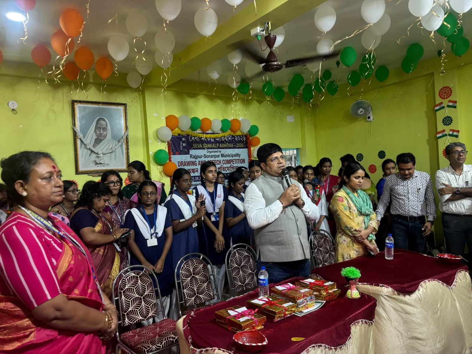 রাজপুর-সোনারপুরে 'সেবা সংকল্প অভিযান' - স্বপ্নের ভারত নিয়ে ছবি ও বক্তৃতায় মাতলো পড়ুয়ারা