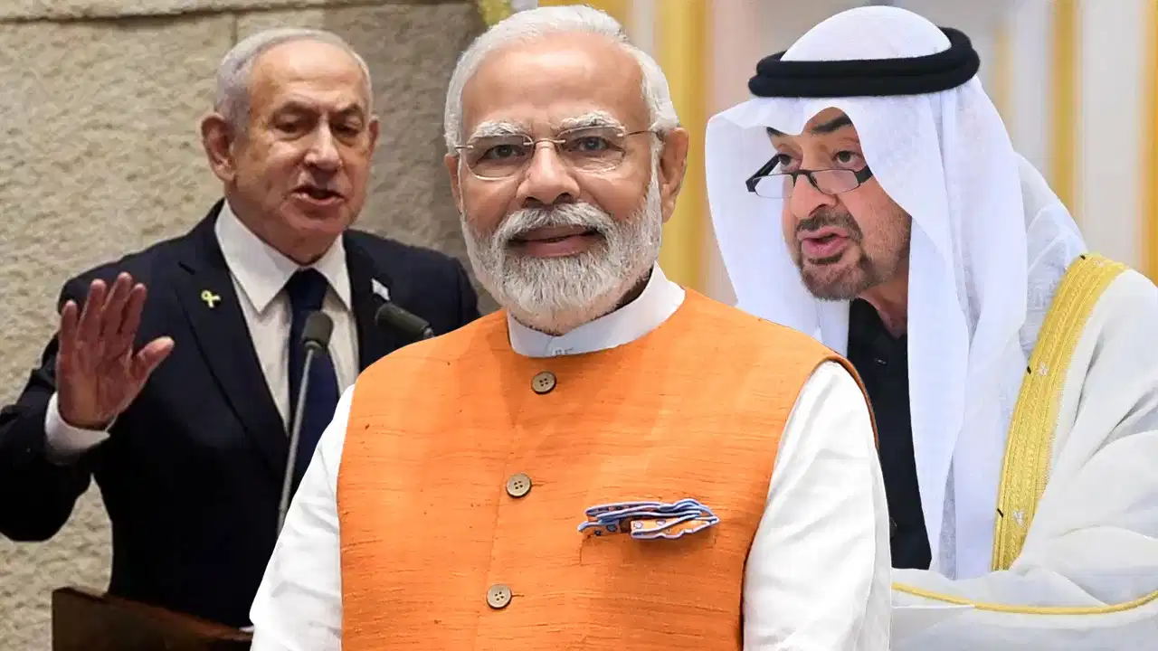 ভারতকে সামনে রেখে নতুন কূটনৈতিক সমীকরণ? আচমকা দুবাইয়ে নেতানিয়াহু